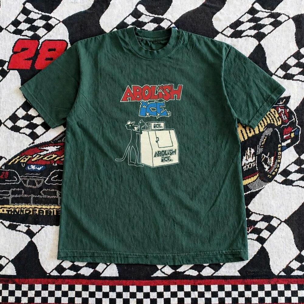 Green 90S Abolish Fossil Fuels T-Shirt